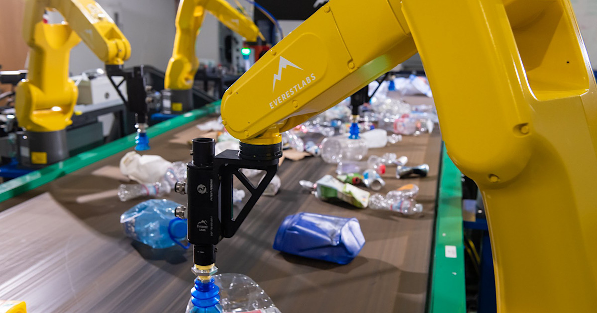 Роботы EverestLabs и ИИ более эффективно перерабатывают отходы