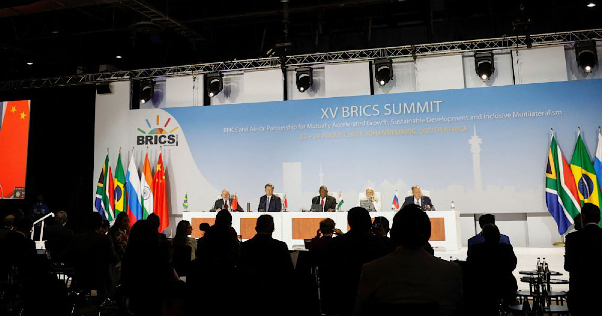 Группа стран с развивающейся экономикой БРИКС приглашает 6 новых членов