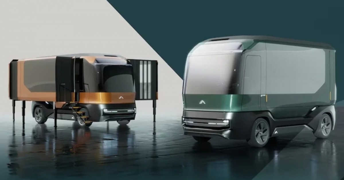 Стартап AC Future показал раздвижной автодом, созданный совместно с Pininfarina